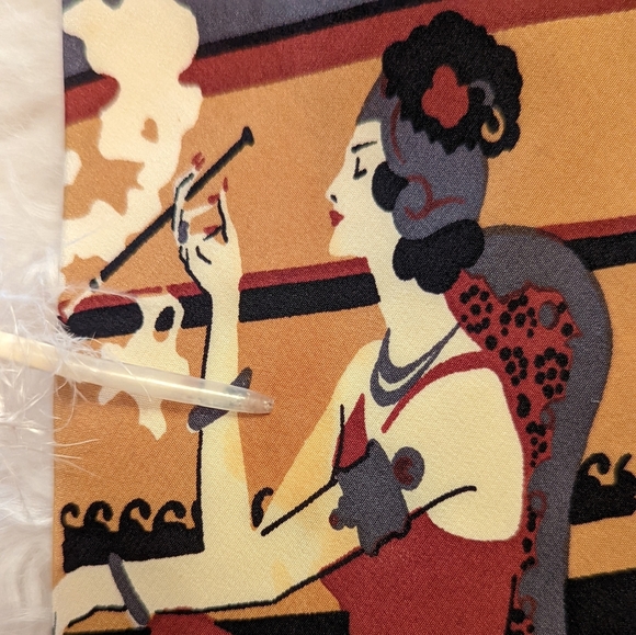 Vintage Italian Silk Iconic Graphic Art Ties - Picture 6 of 12